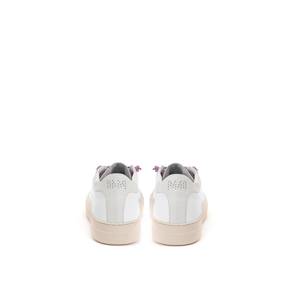 P448 White Leather Sneakers for Sports and Leisure