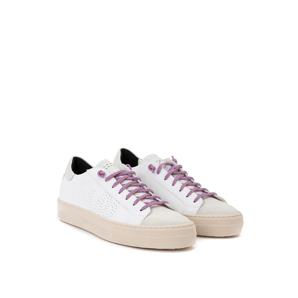 P448 White Leather Sneakers for Sports and Leisure