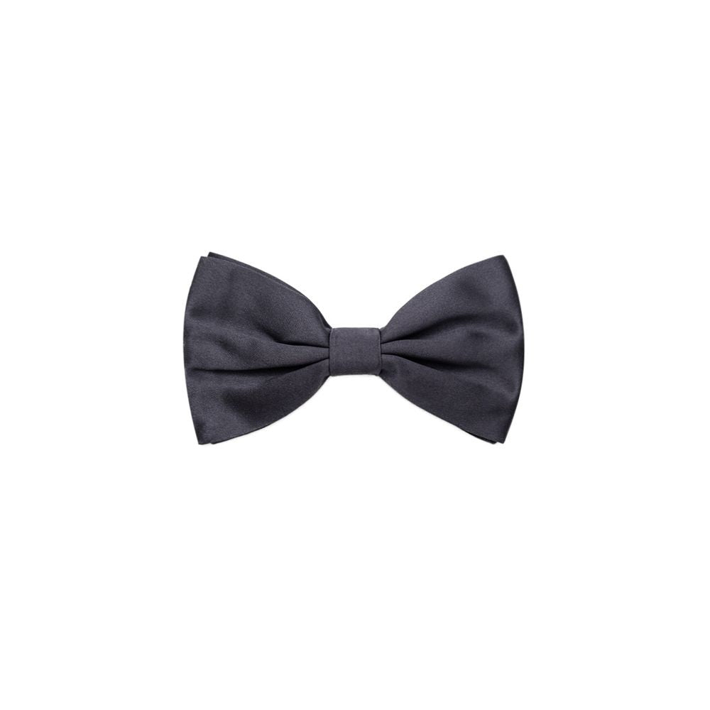 Dolce & Gabbana Graue Seidenfliege