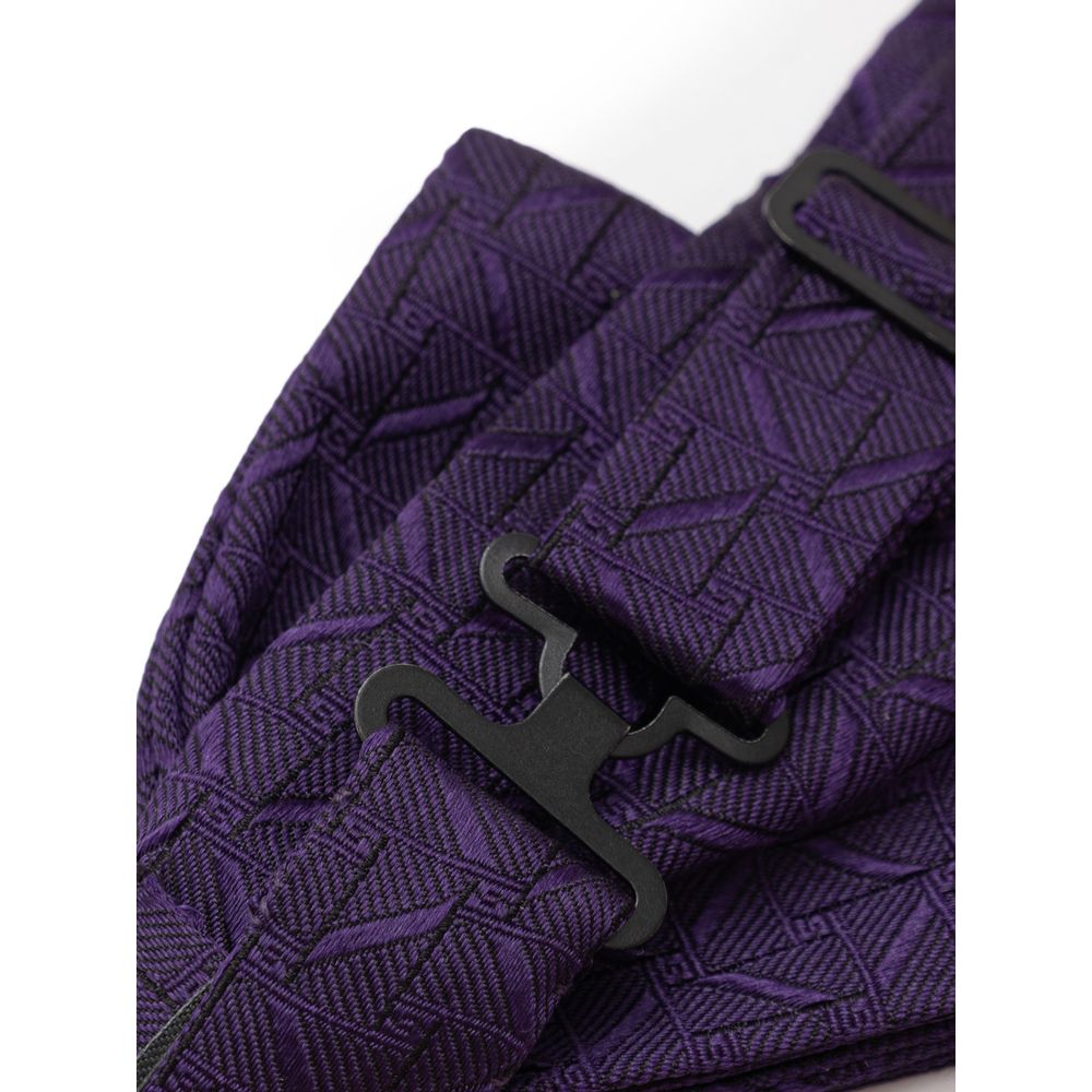 Dolce & Gabbana Seidenfliege in Violett