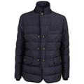 Dolce & Gabbana Blauer Polyester-Mantel