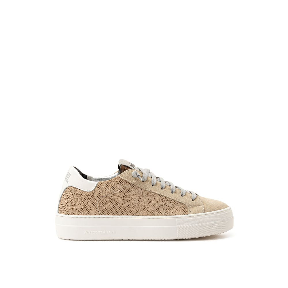 P448 Beige Leder Athletic Sneaker
