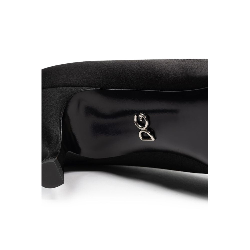 Dolce & Gabbana Schwarze Pumps aus Viskose