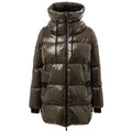 Herno Grüne Polyamid-Parka