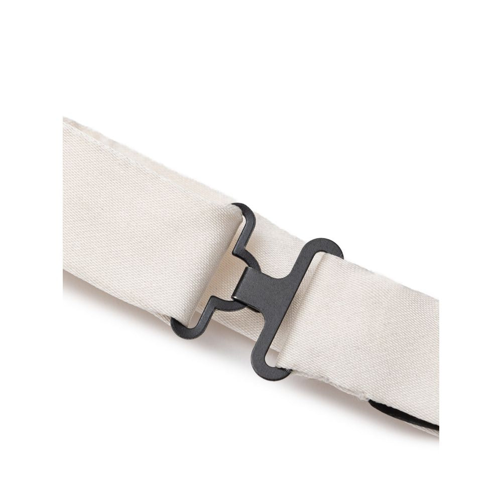 Dolce & Gabbana White Silk Bow Tie