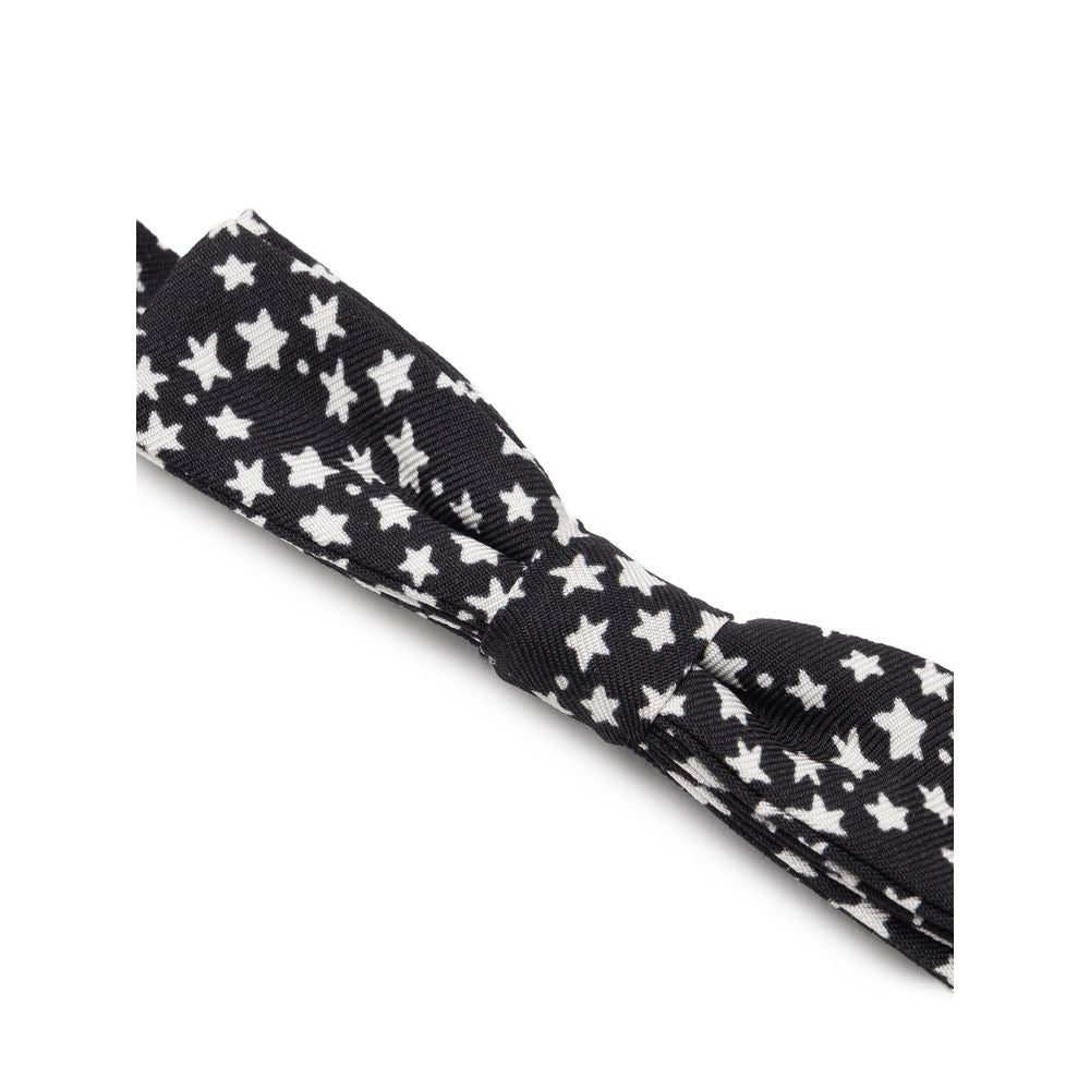 Dolce & Gabbana Schwarze Seidenfliege