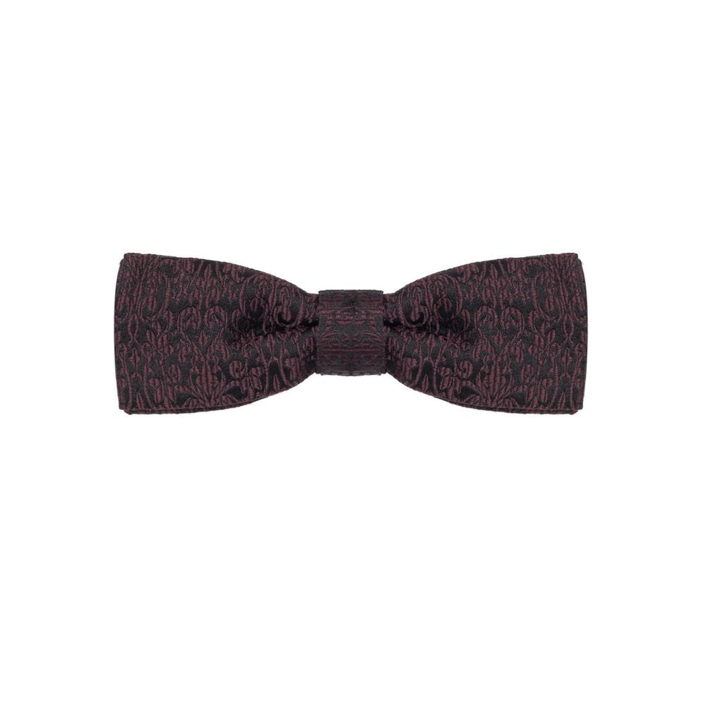 Dolce & Gabbana Black Silk Bow Tie