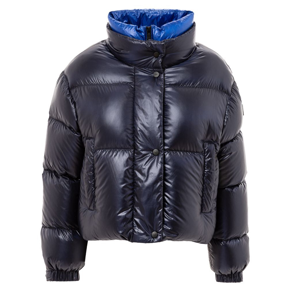 Add Full Polyamide Jacket in Blue