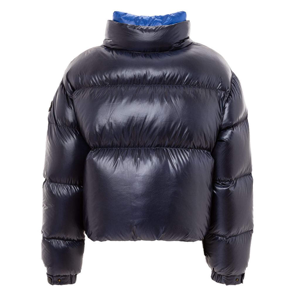 Add Full Polyamide Jacket in Blue