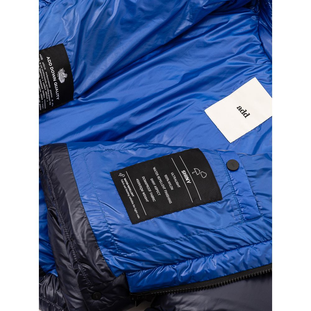 Add Full Polyamide Jacket in Blue