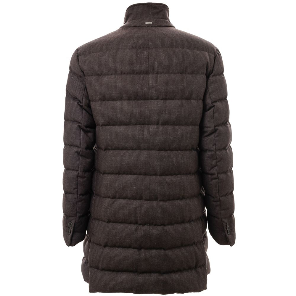 Herno Brown Wool Jackets &amp