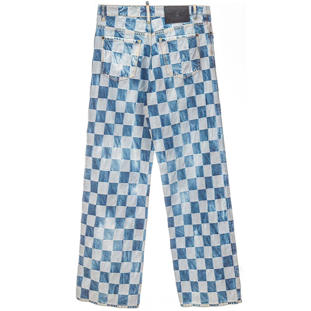 Dsquared² Bequeme Jeans aus Baumwolle in Blau