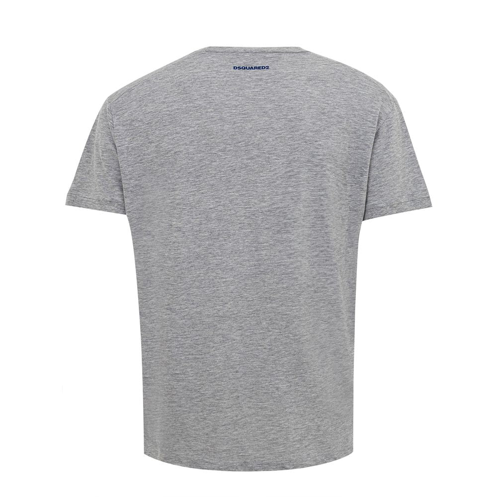 Dsquared² Grey Cotton T-Shirt