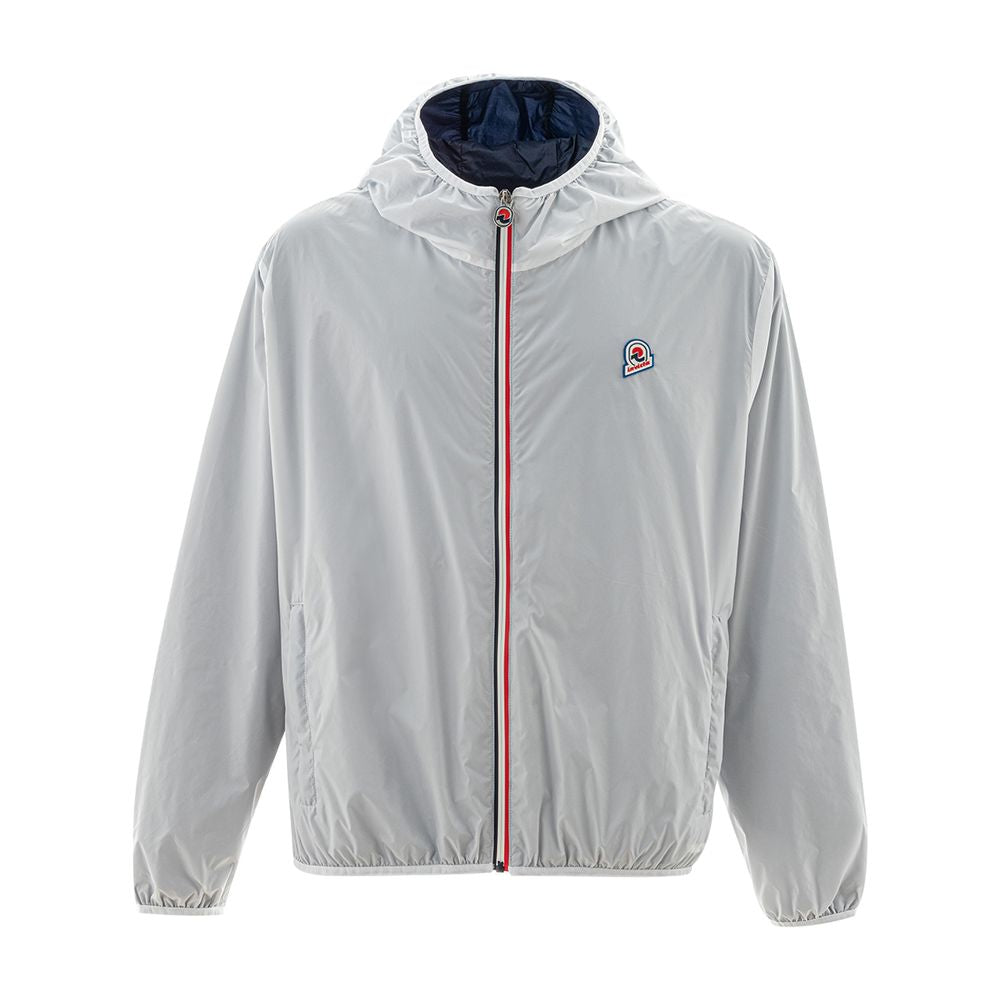 Invicta Graue Polyamid-Jacke im Shell-Design