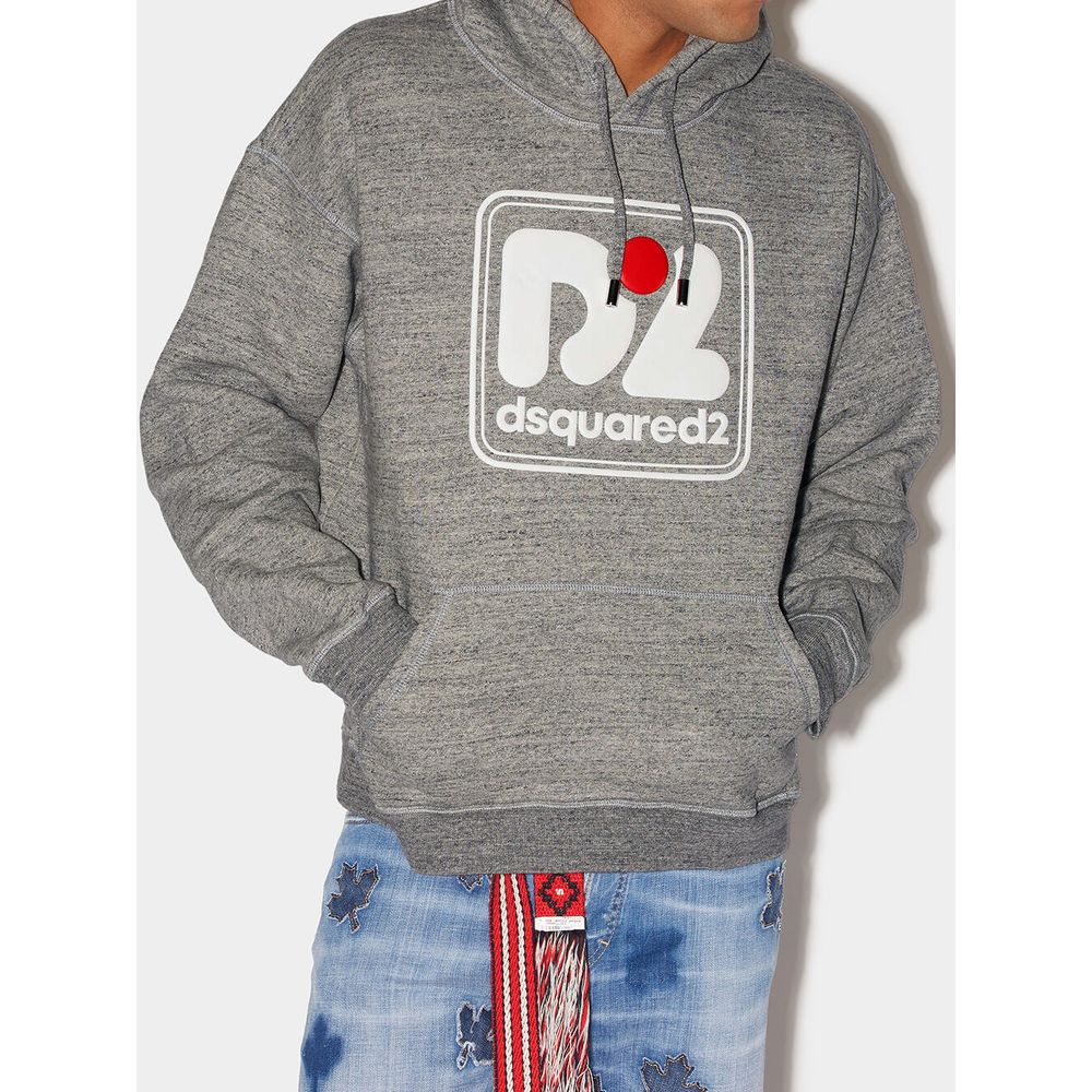 Dsquared² Grey Cotton Sweatshirt