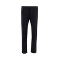 Valentino Elegant Black Wool Trousers