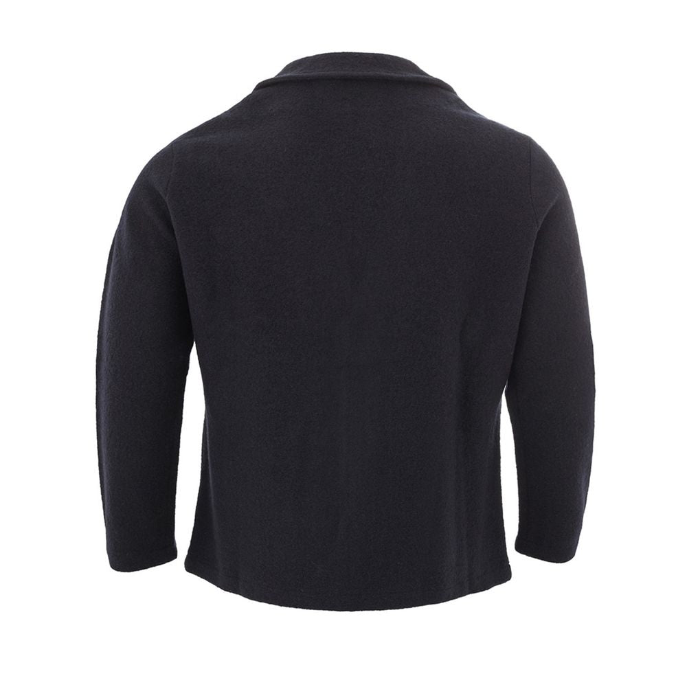 KANGRA Elegant blue wool jacket for men
