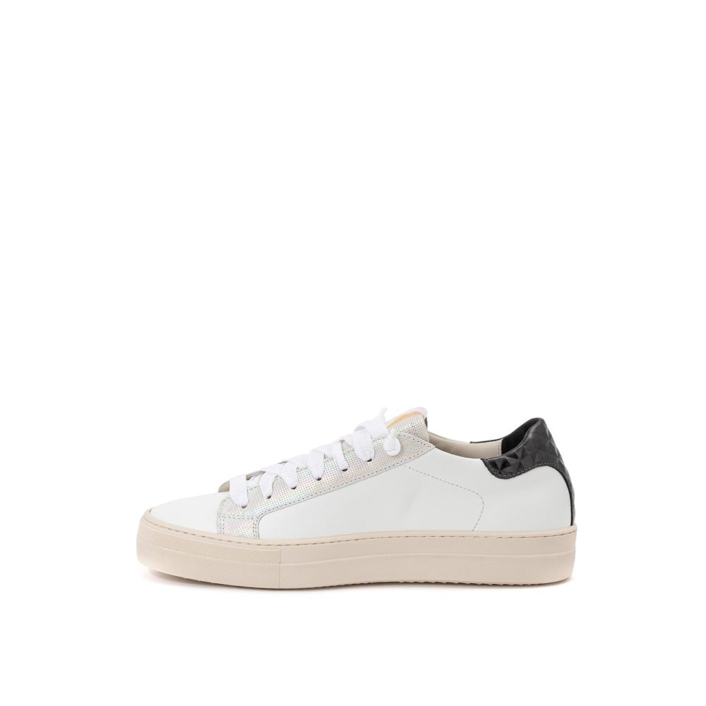 P448 Elevate Your Sneaker Game With All-White Italian Leather Kicks