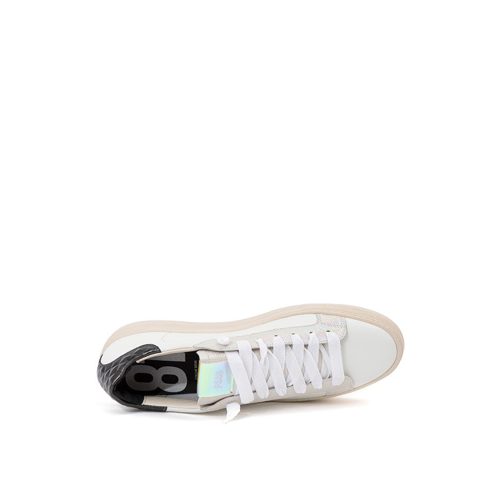 P448 Elevate Your Sneaker Game With All-White Italian Leather Kicks