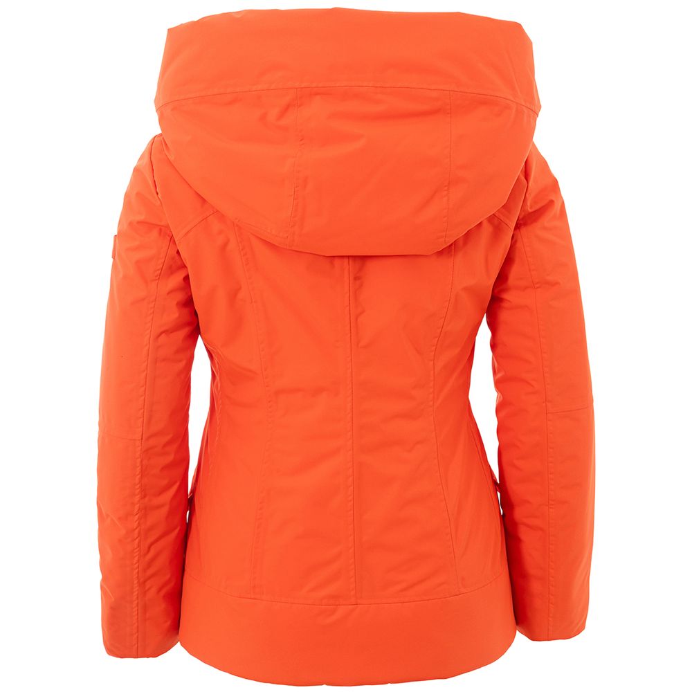 Peuterey Elegant Orange Women's Polyester Jacket