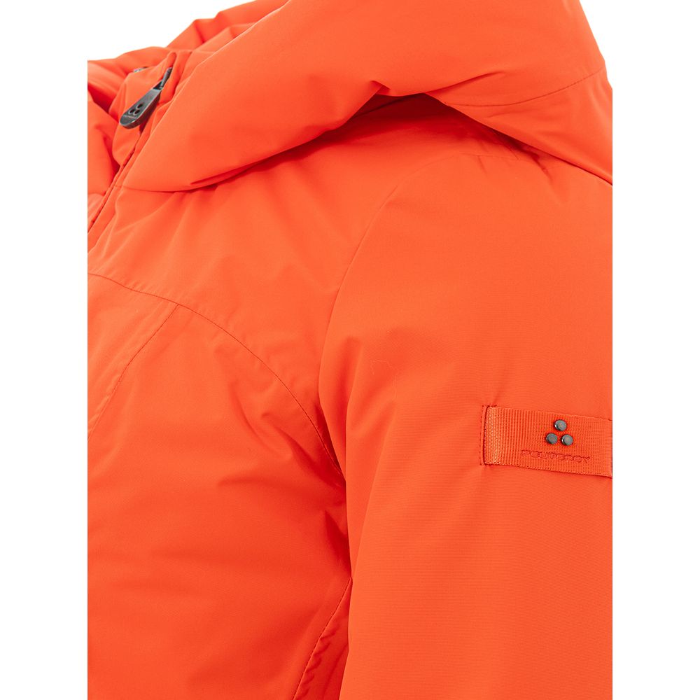 Peuterey Elegant Orange Women's Polyester Jacket