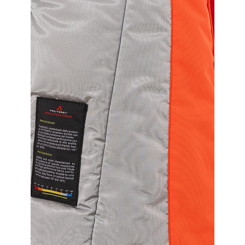 Peuterey Elegant Orange Women's Polyester Jacket