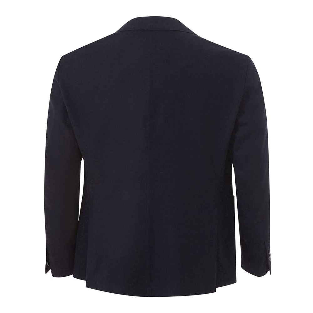 Elegant Lardini jacket in blue cotton