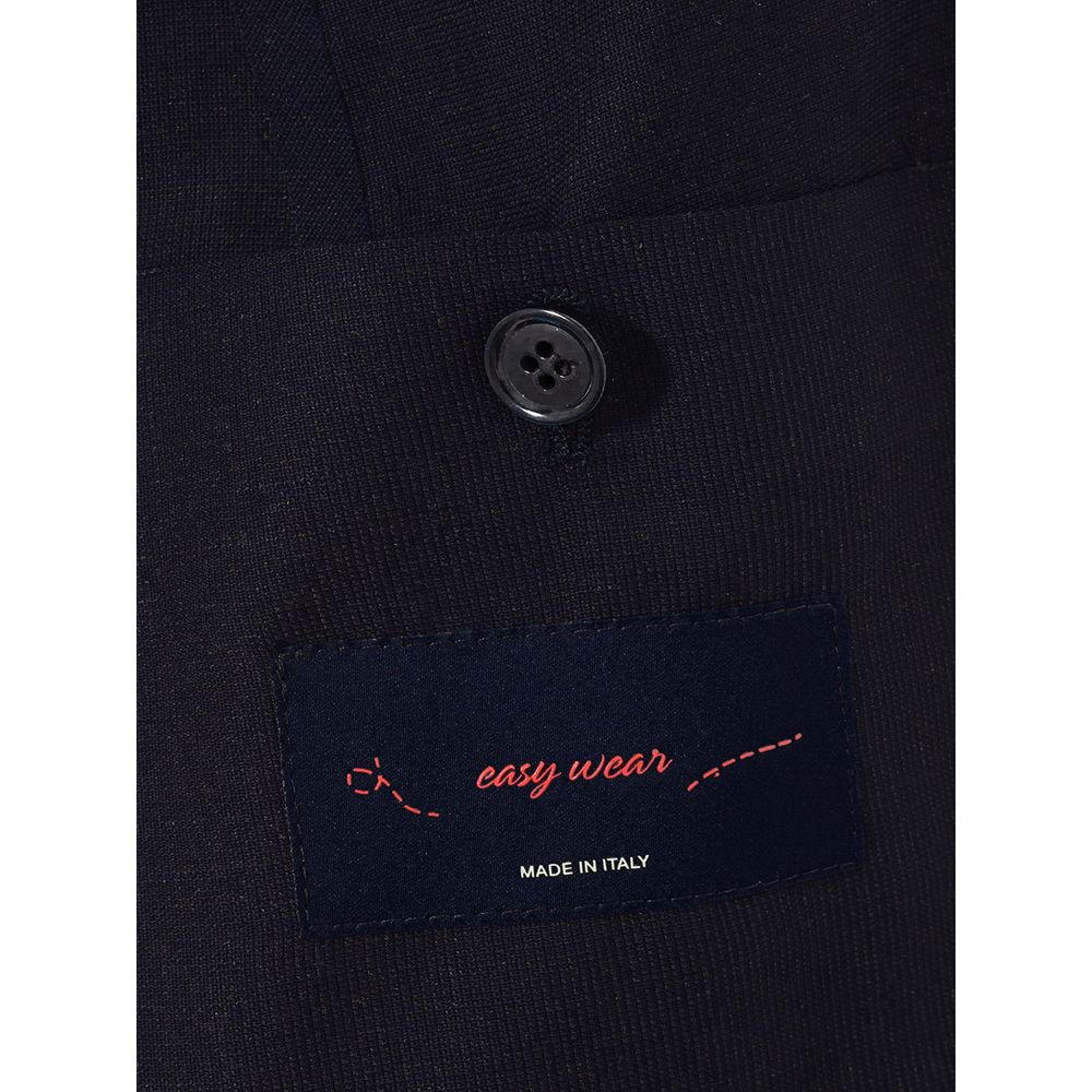 Elegant Lardini jacket in blue cotton