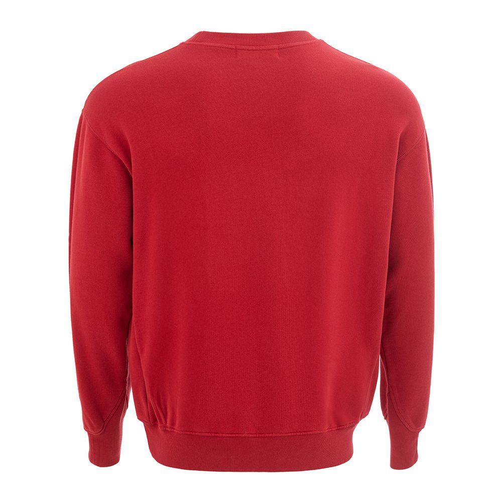 Ambush Hochwertiger roter Baumwollpullover