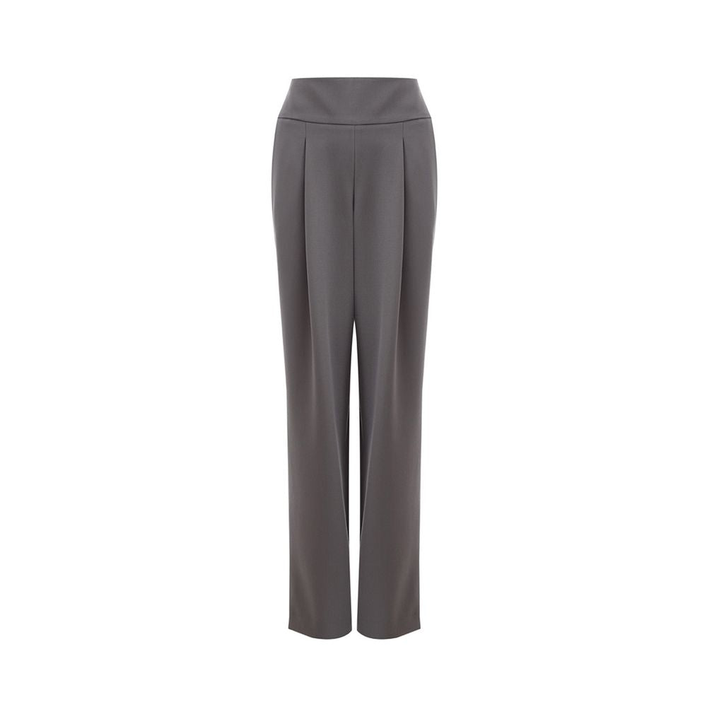 Lardini Chic grey wool trousers for a sophisticated style