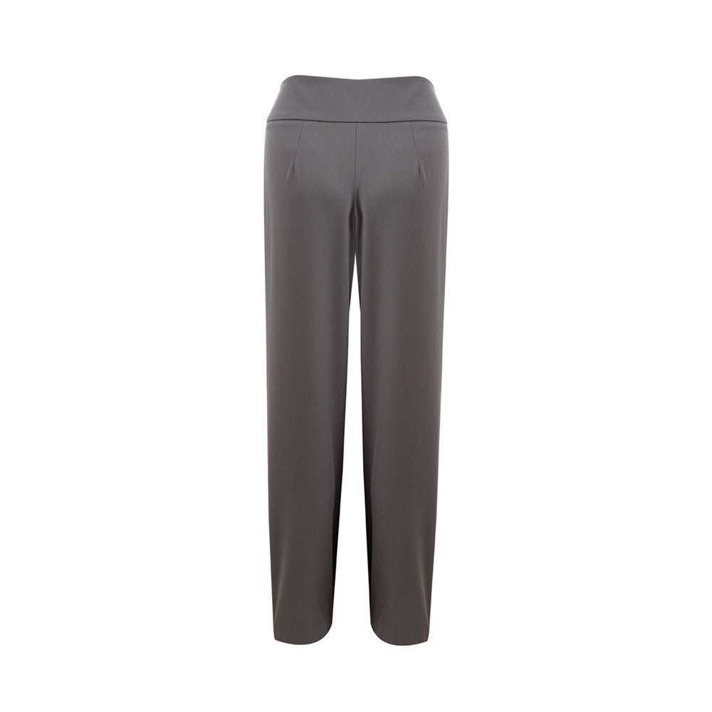 Lardini Chic grey wool trousers for a sophisticated style