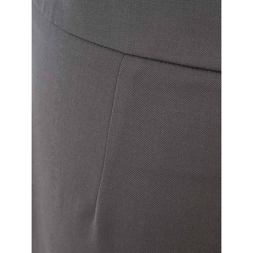 Lardini Chic grey wool trousers for a sophisticated style