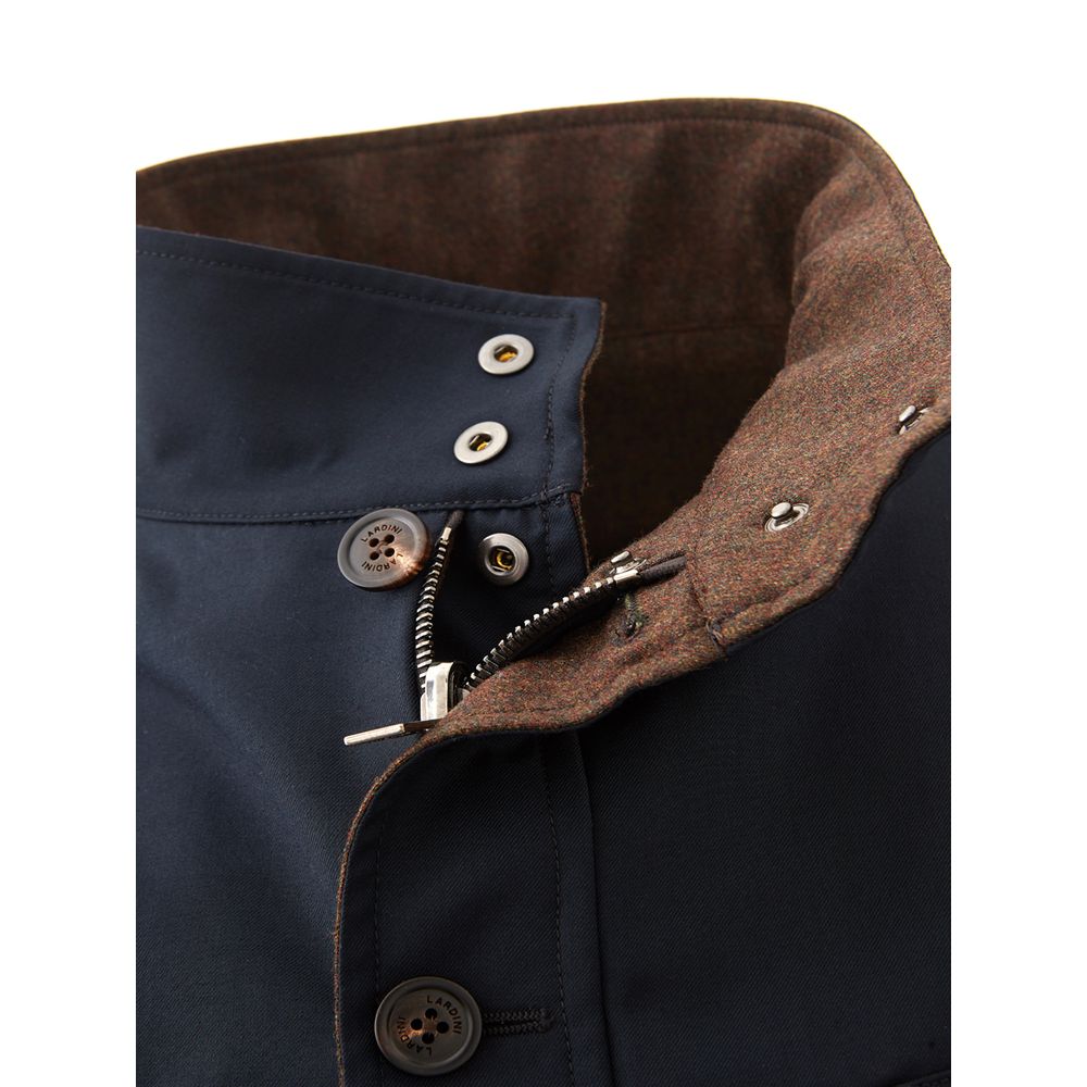 Lardini Men's Elegant Blue Wool Jacket