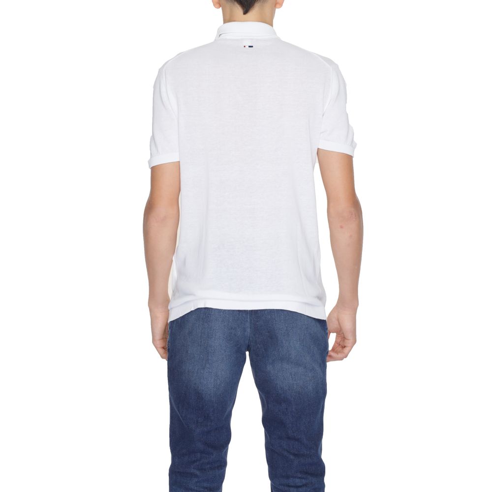 U.S. POLO ASSN. Weißes Baumwollkleidhemd