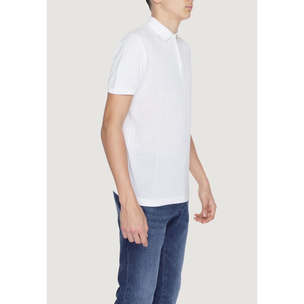 U.S. POLO ASSN. Weißes Baumwollkleidhemd
