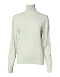 Dolce & Gabbana Light Green Wool Roll Neck Sweater