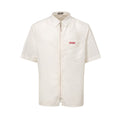 Dior Weißes Polyester-Kurzarmhemd