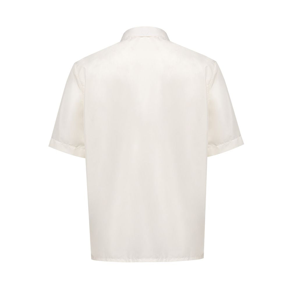 Dior Weißes Polyester-Kurzarmhemd