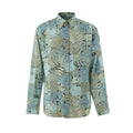 Tom Ford Sky Blue Lyocell Patterned Shirt