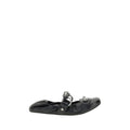 Balenciaga Schwarze Ballerinas aus Kalbsleder Bos Taurus