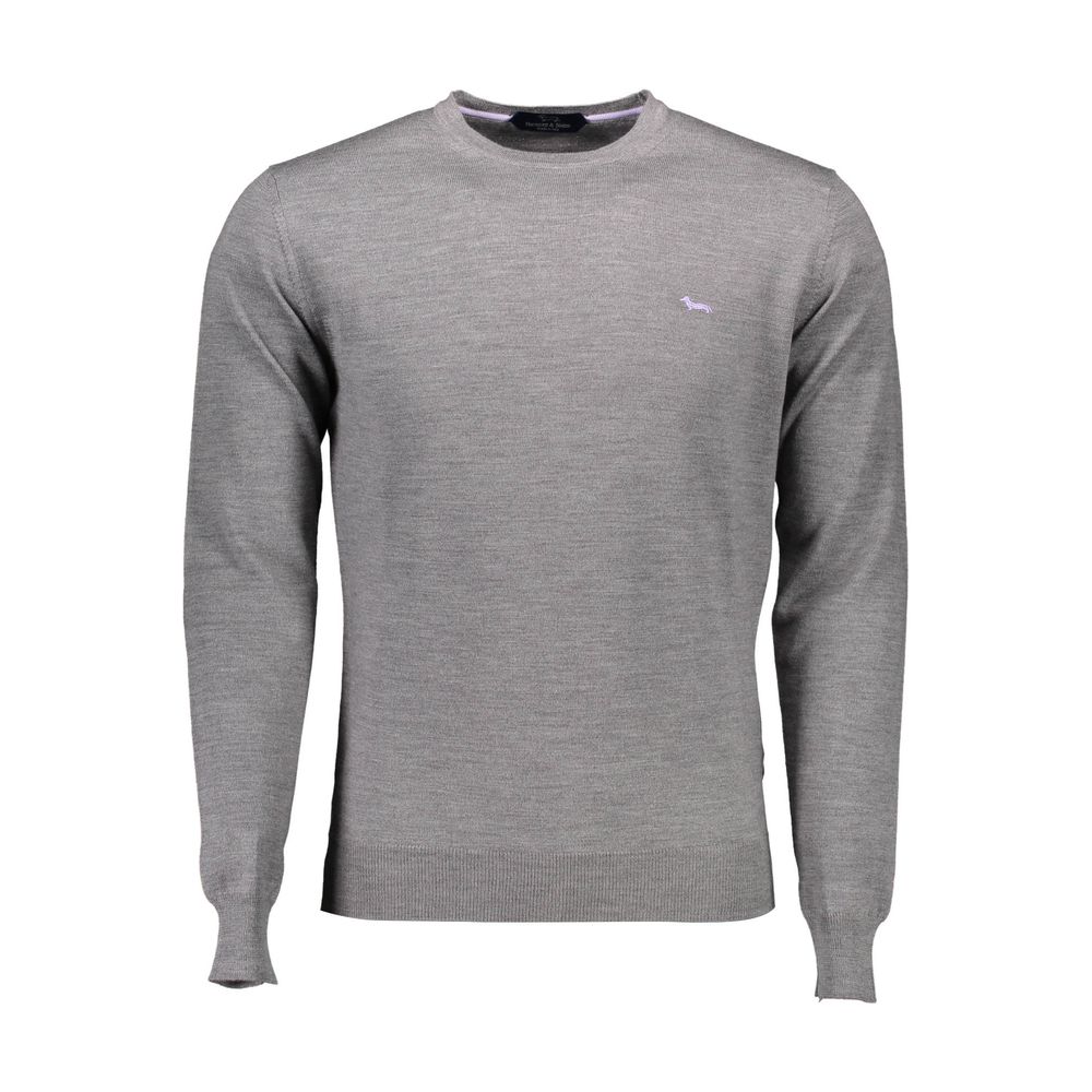Harmont & Blaine Men's Grey Wool Sweater