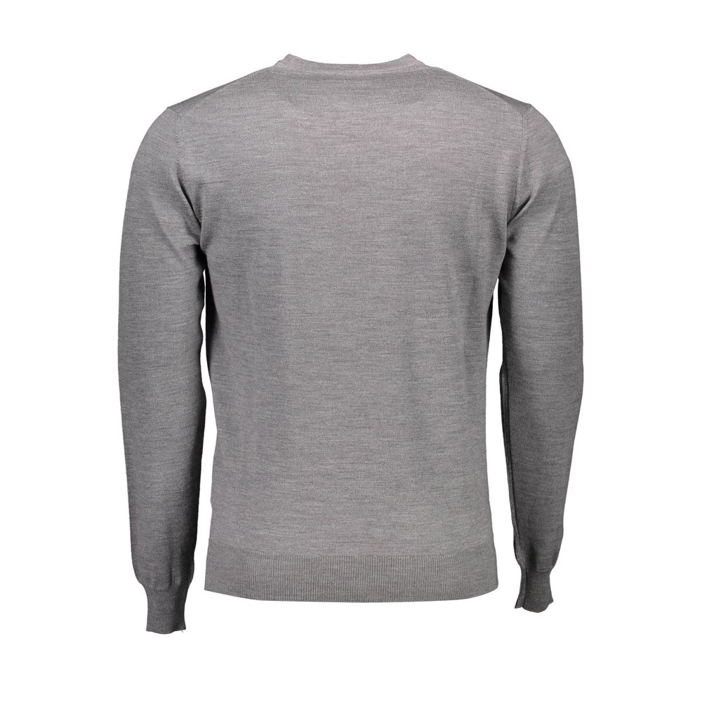 Harmont & Blaine Men's Grey Wool Sweater