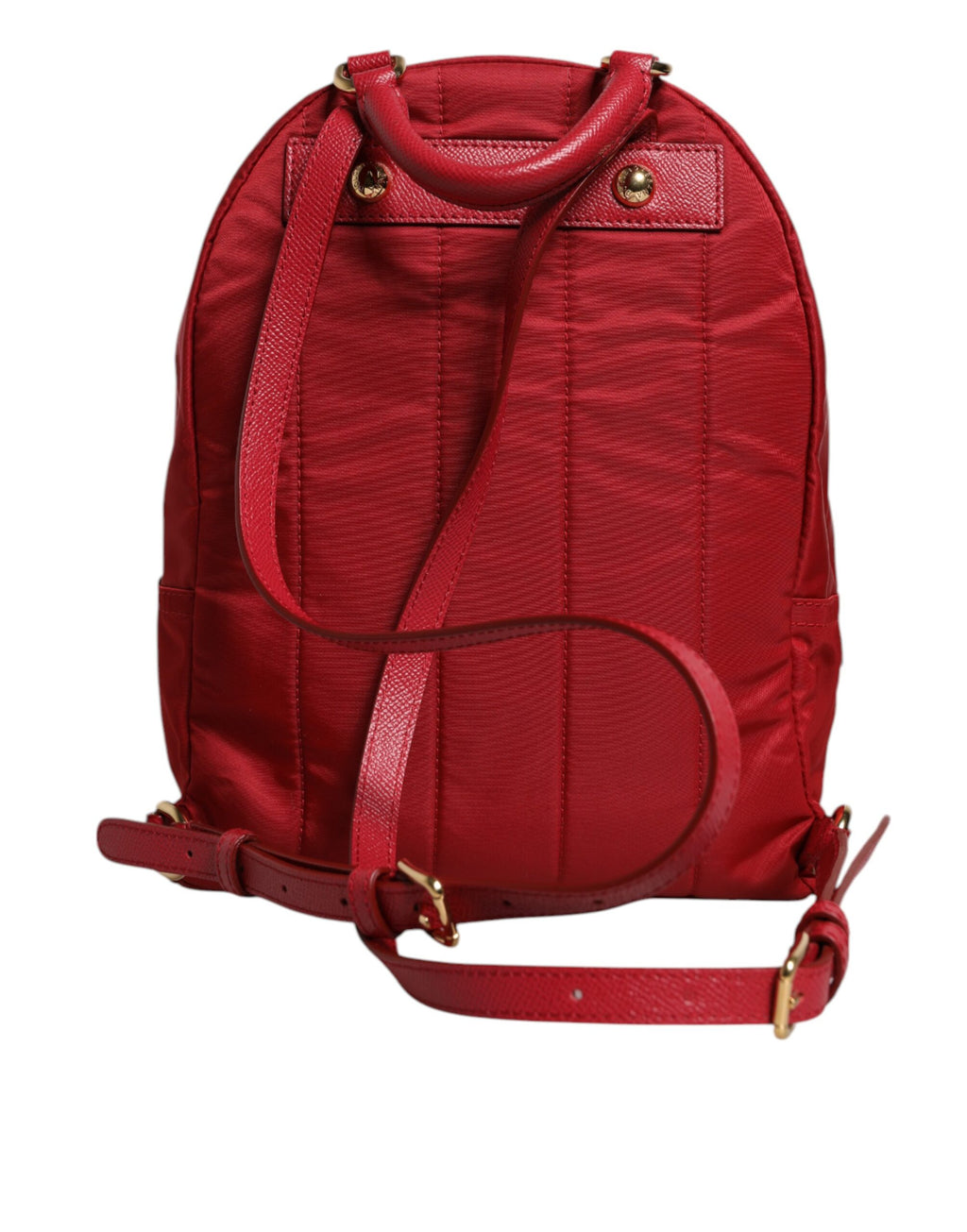 Dolce & Gabbana Red #DGFAMILY VULCANO Embellished Backpack Bag