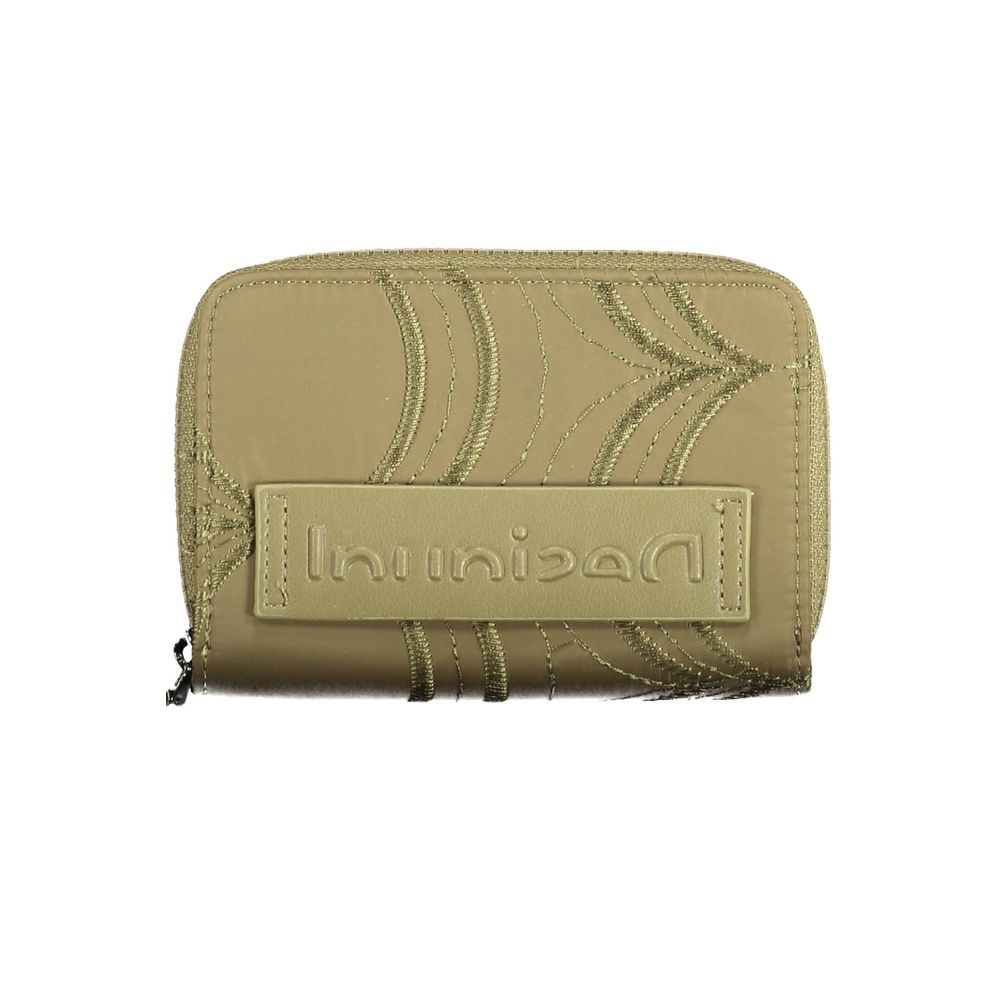 Desigual Women's Green Polyester Wallet
