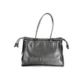 Mario Valentino Schwarze Damen-Handtasche aus Polyurethan