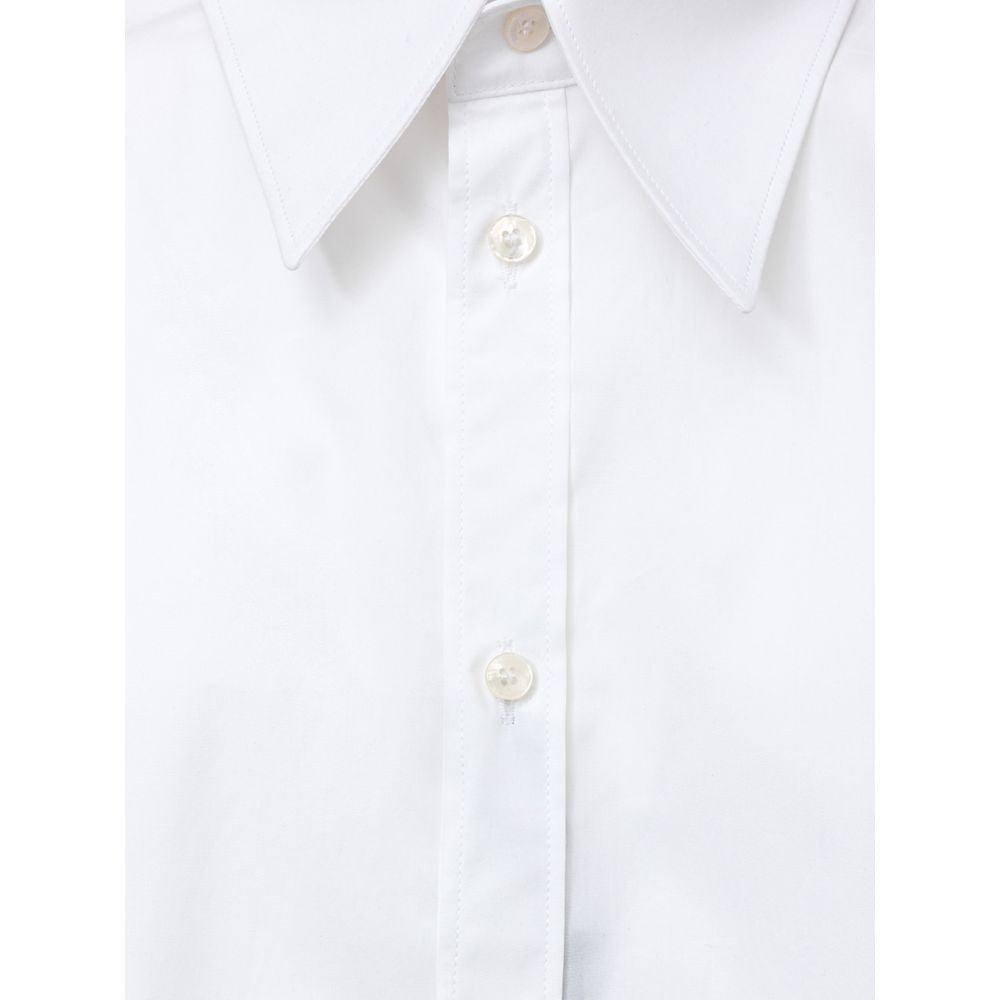 Dolce & Gabbana Baumwollhemd in Weiß