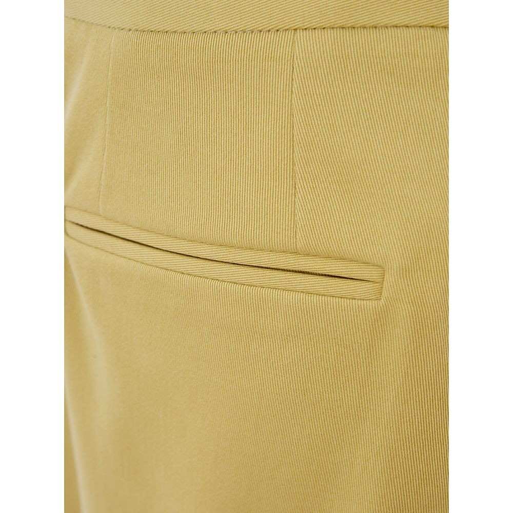 Lardini Golden Elegance Cotton Trousers