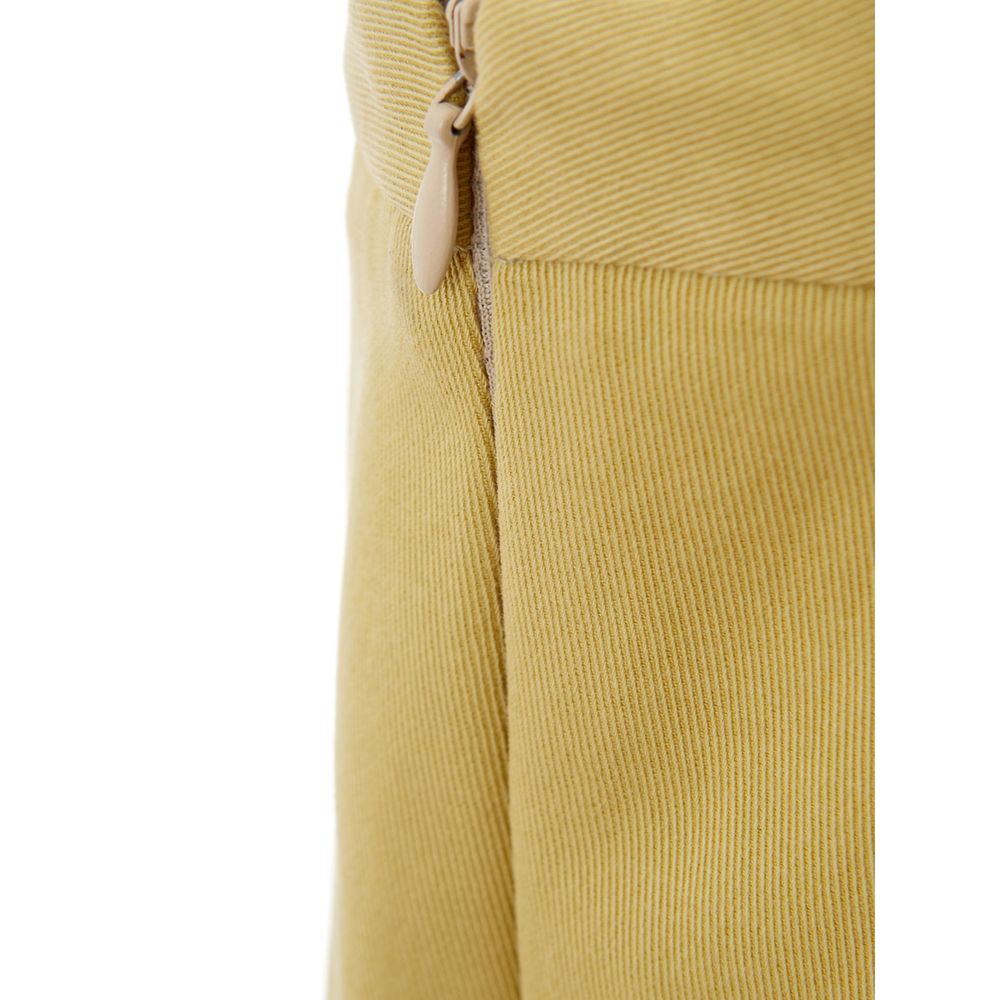 Lardini Golden Elegance Cotton Trousers