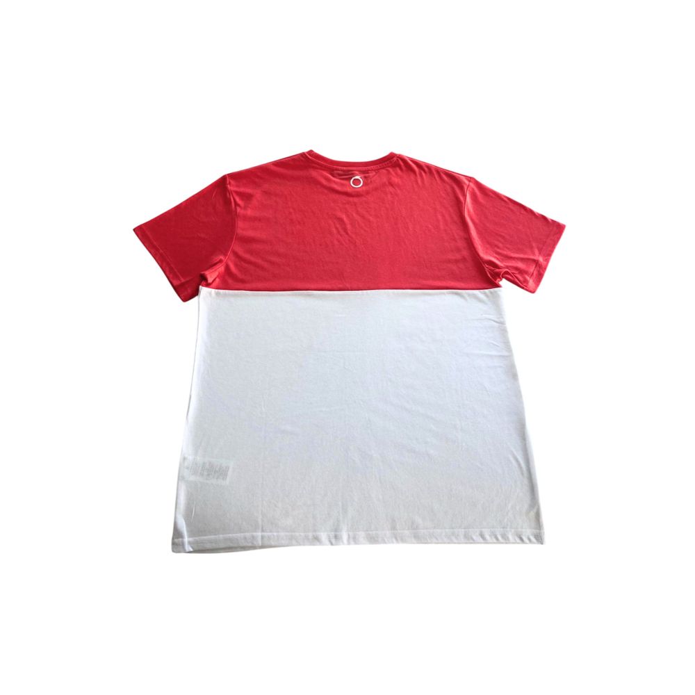 Trussardi Beachwear Weißes Polyester-T-Shirt