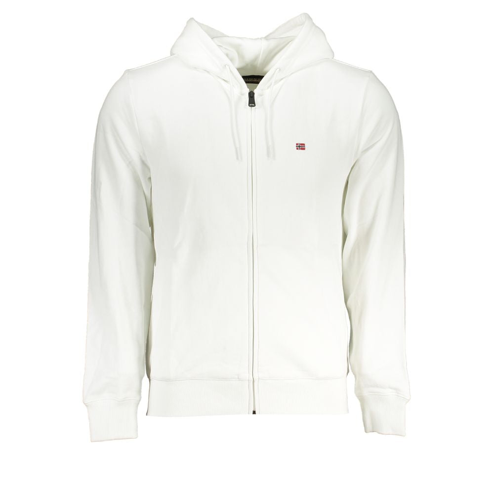 Napapijri Men's White Cotton Sweater